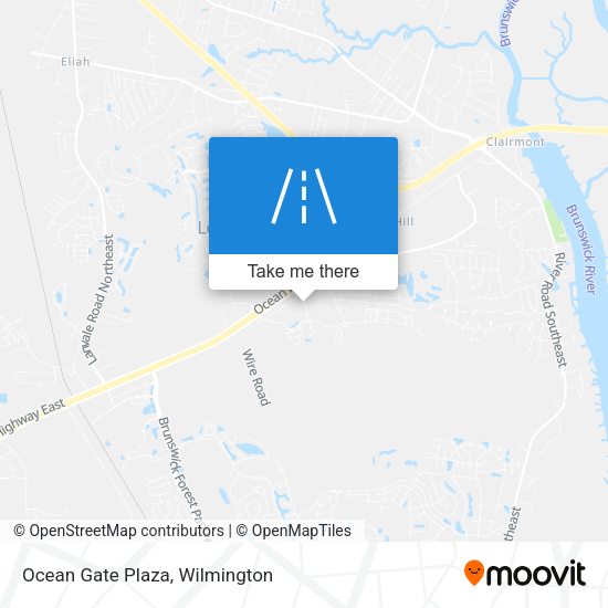 Mapa de Ocean Gate Plaza