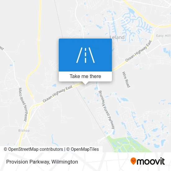 Provision Parkway map