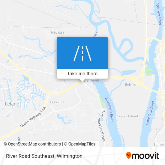 Mapa de River Road Southeast
