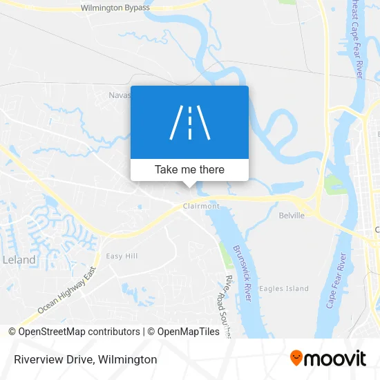 Riverview Drive map