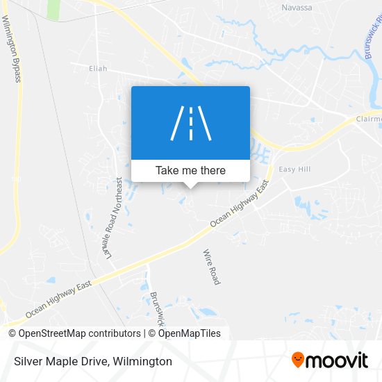 Mapa de Silver Maple Drive