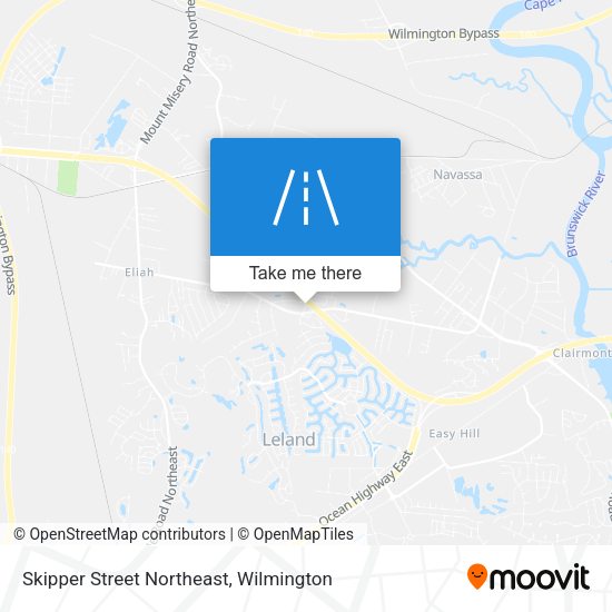 Skipper Street Northeast map