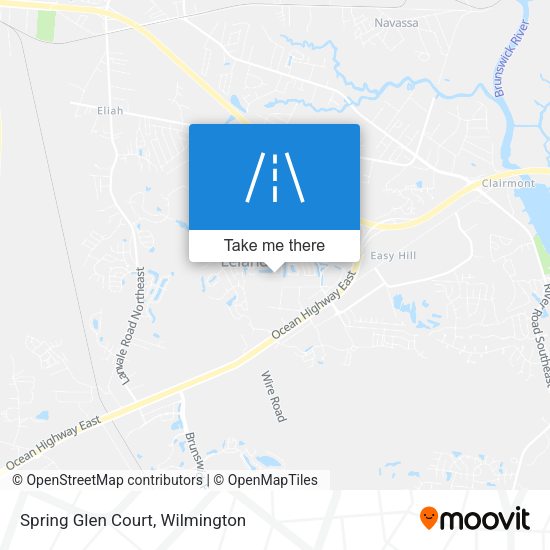Mapa de Spring Glen Court