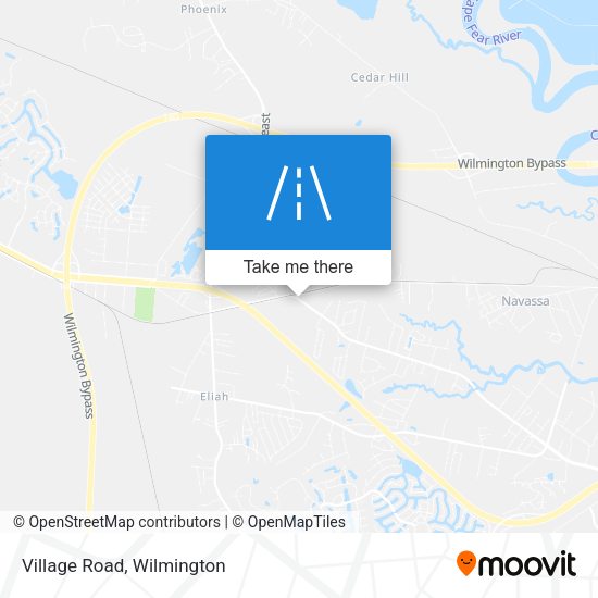 Mapa de Village Road