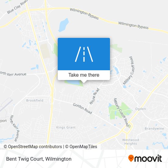 Bent Twig Court map