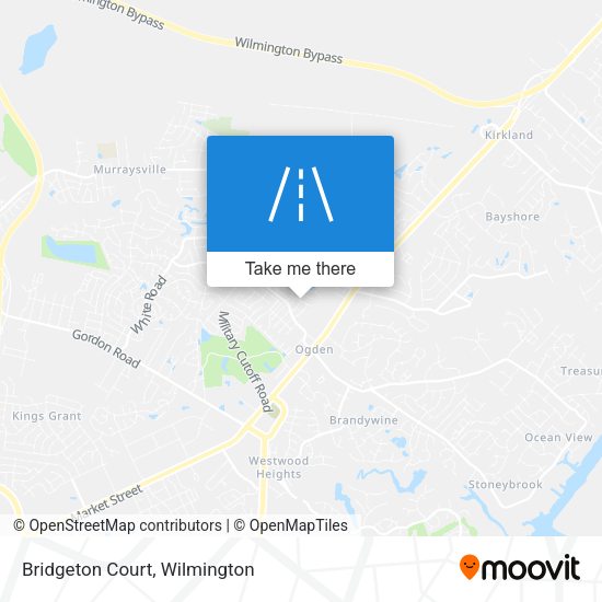 Mapa de Bridgeton Court