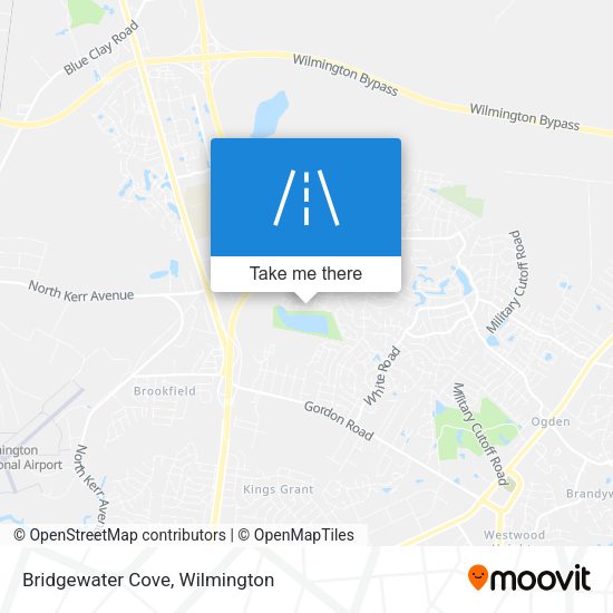 Bridgewater Cove map