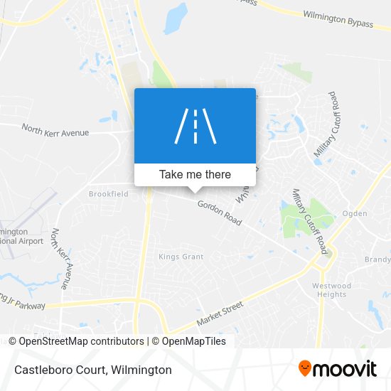Castleboro Court map