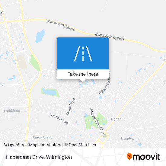 Mapa de Haberdeen Drive