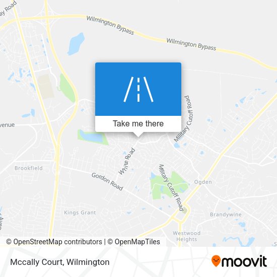 Mapa de Mccally Court