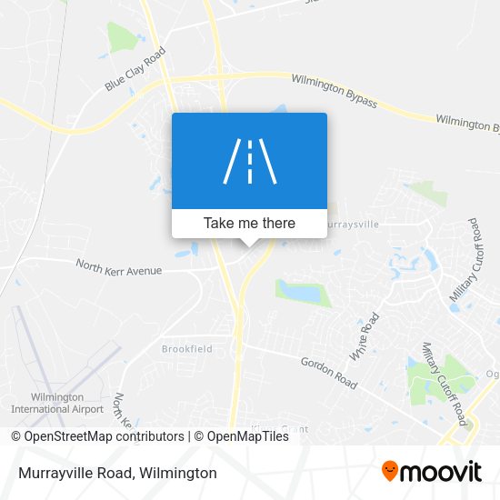 Murrayville Road map