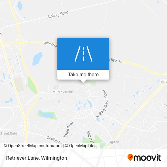 Mapa de Retriever Lane