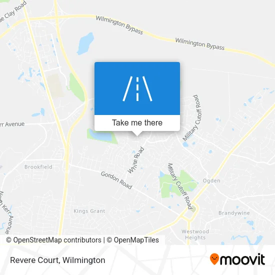 Revere Court map