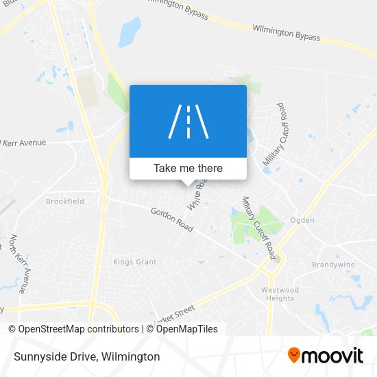 Sunnyside Drive map
