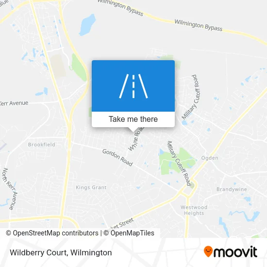 Wildberry Court map