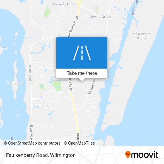 Mapa de Faulkenberry Road