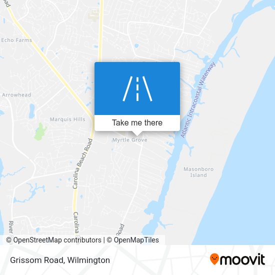 Mapa de Grissom Road
