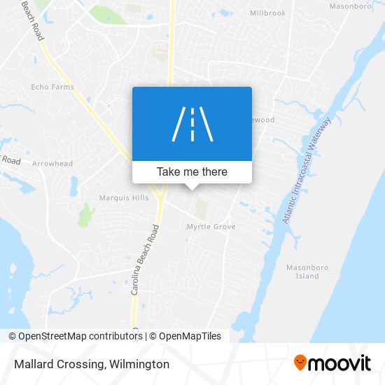 Mallard Crossing map