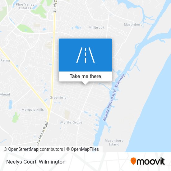 Mapa de Neelys Court