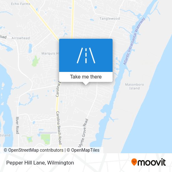 Mapa de Pepper Hill Lane