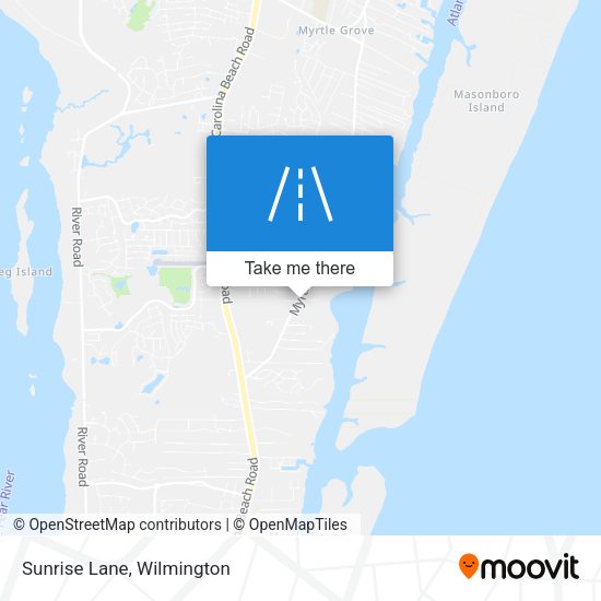 Sunrise Lane map