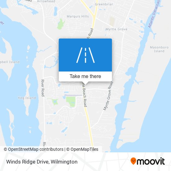 Winds Ridge Drive map