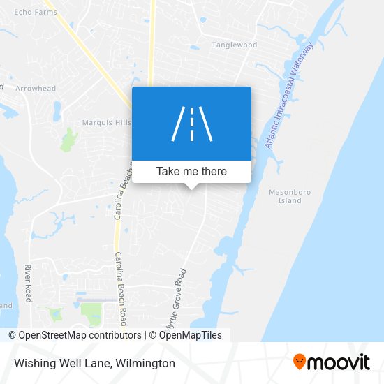 Mapa de Wishing Well Lane