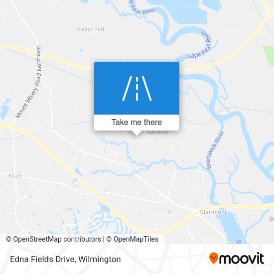 Mapa de Edna Fields Drive