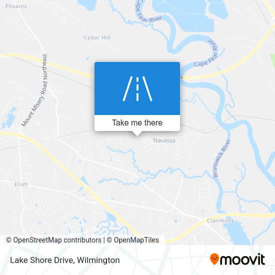 Lake Shore Drive map