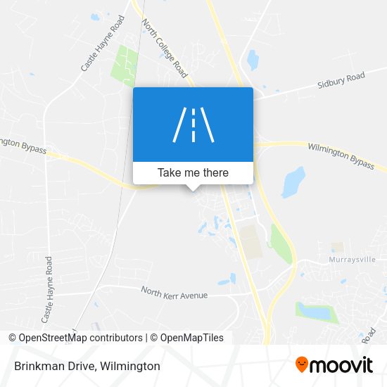 Brinkman Drive map