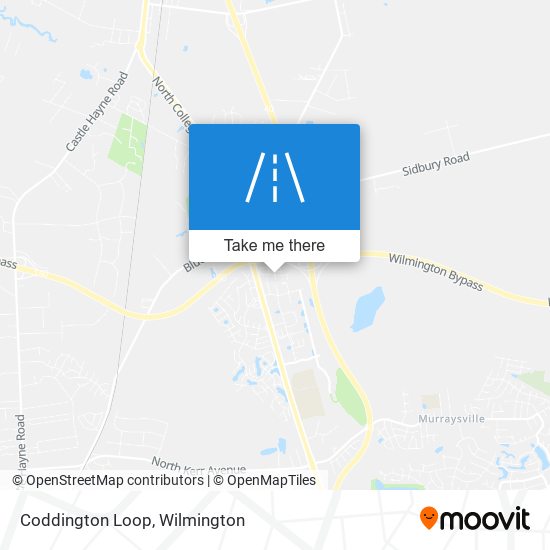 Coddington Loop map