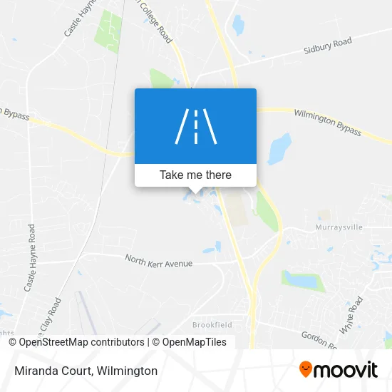 Miranda Court map