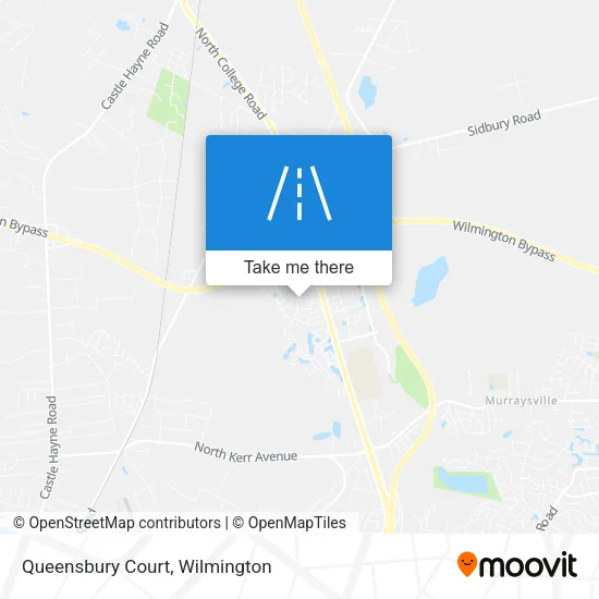 Queensbury Court map
