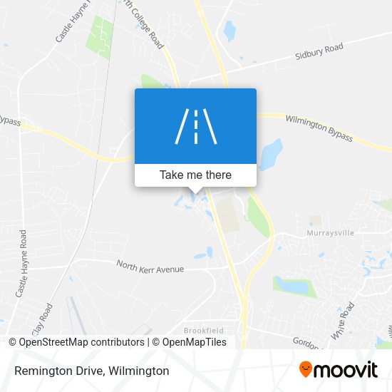 Remington Drive map