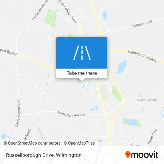 Russellborough Drive map
