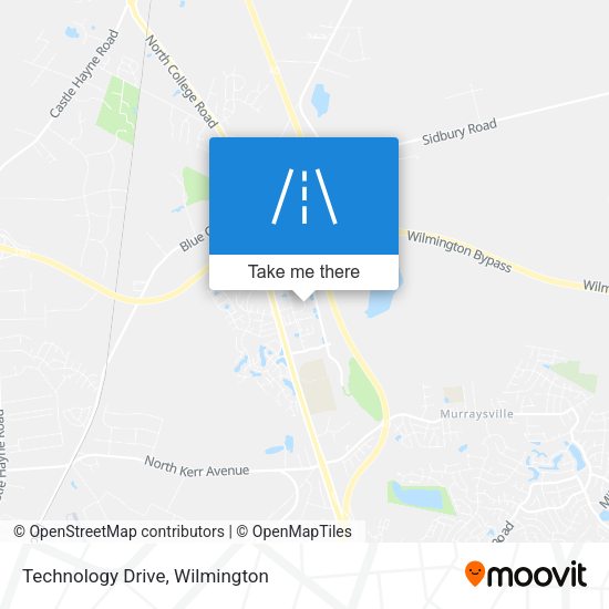Technology Drive map