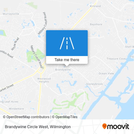 Brandywine Circle West map