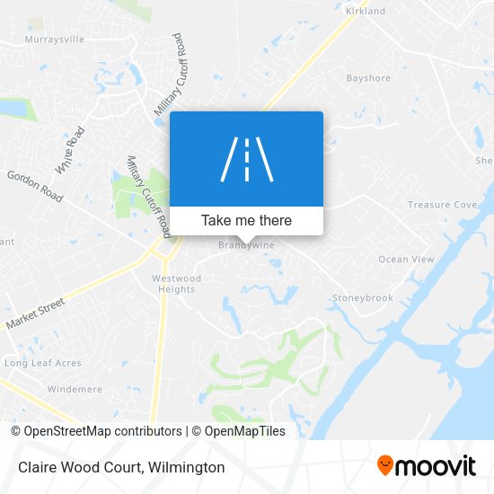 Claire Wood Court map