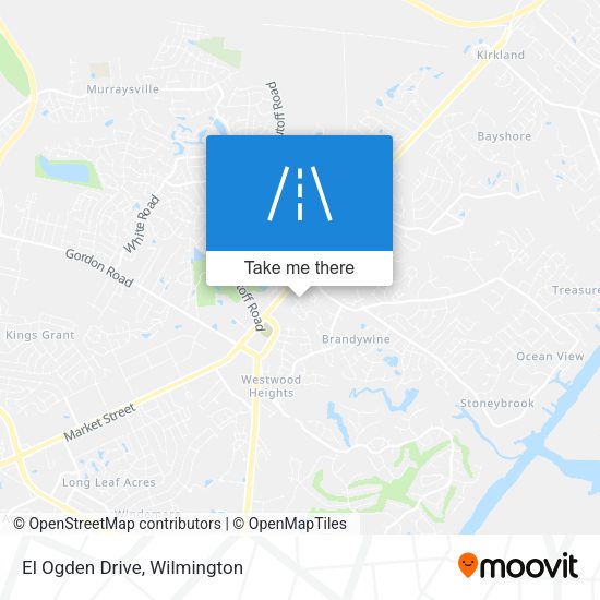 Mapa de El Ogden Drive