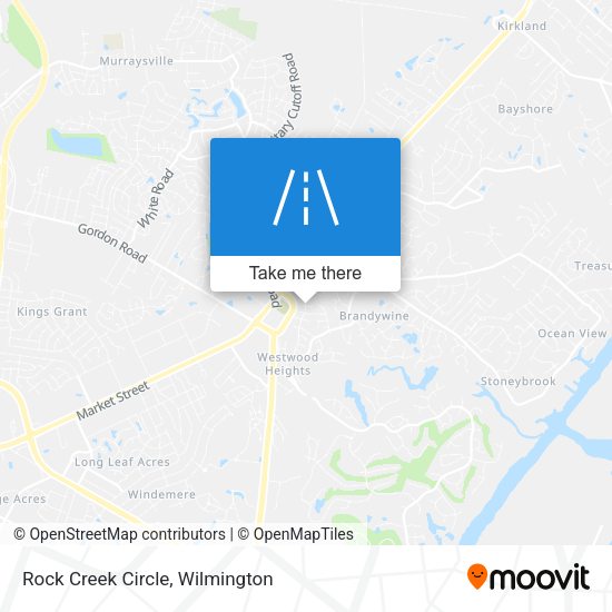 Rock Creek Circle map