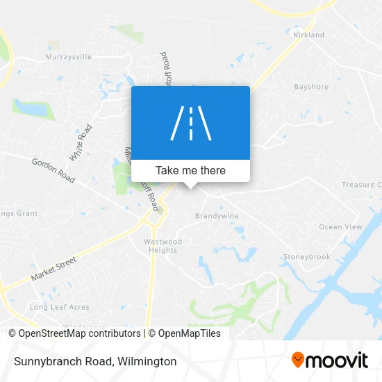 Sunnybranch Road map