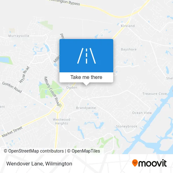 Wendover Lane map
