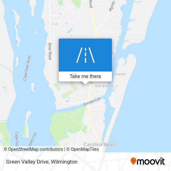 Green Valley Drive map