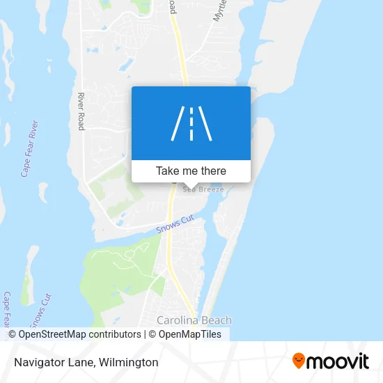 Navigator Lane map