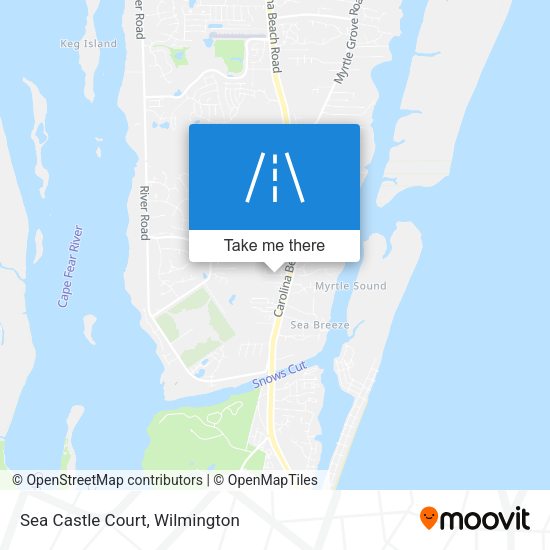 Sea Castle Court map