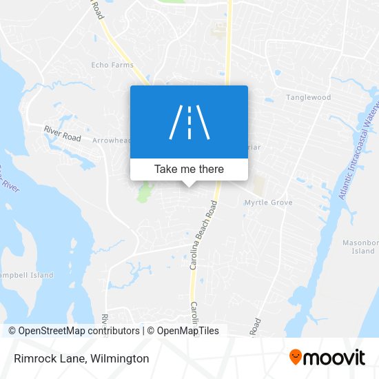 Mapa de Rimrock Lane
