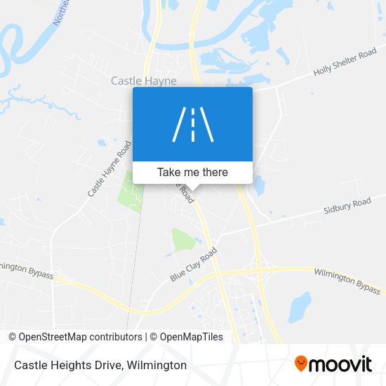 Mapa de Castle Heights Drive