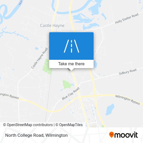 Mapa de North College Road