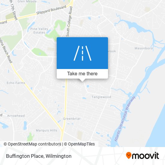 Buffington Place map