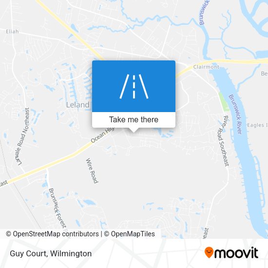 Guy Court map